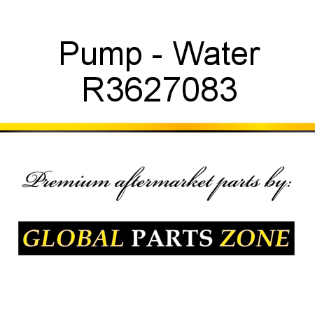 Pump - Water R3627083