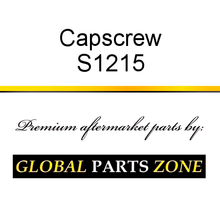 Capscrew S1215