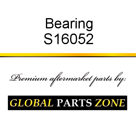 Bearing S16052