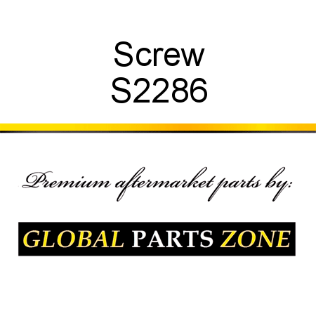 Screw S2286