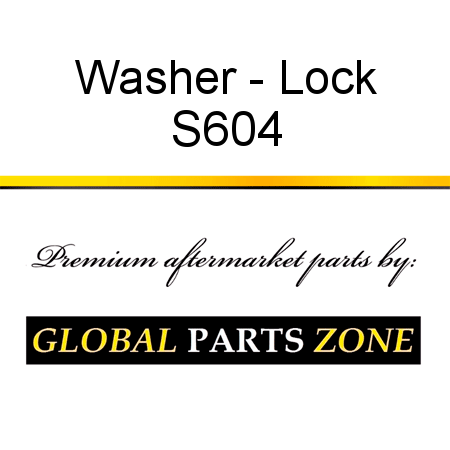 Washer - Lock S604