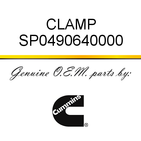 CLAMP SP0490640000