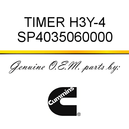 TIMER H3Y-4 SP4035060000
