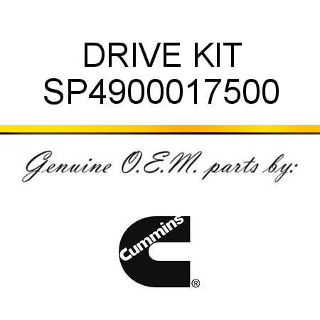 DRIVE KIT SP4900017500