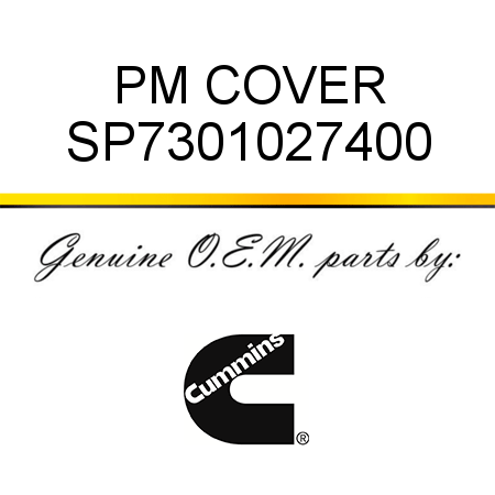 PM COVER SP7301027400