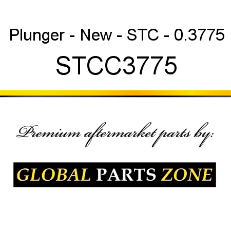 Plunger - New - STC - 0.3775 STCC3775