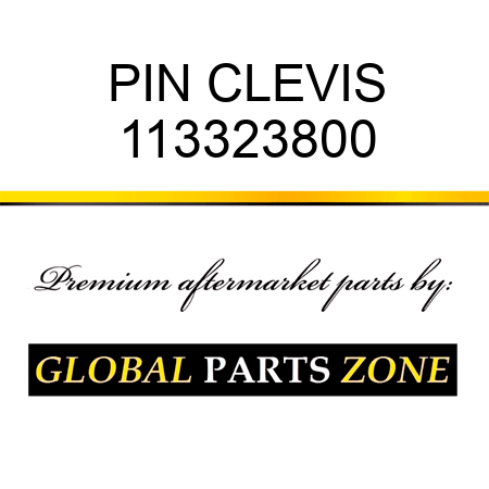 PIN, CLEVIS 113323800