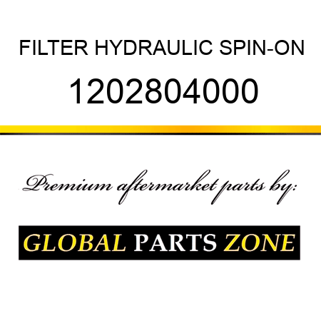 FILTER, HYDRAULIC SPIN-ON 1202804000