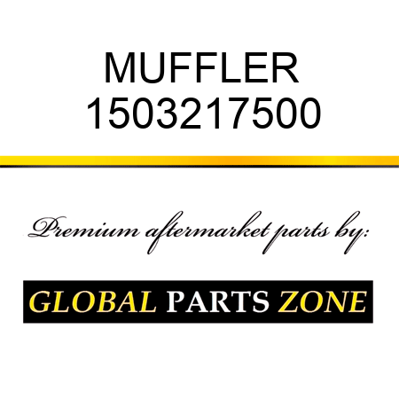 MUFFLER 1503217500