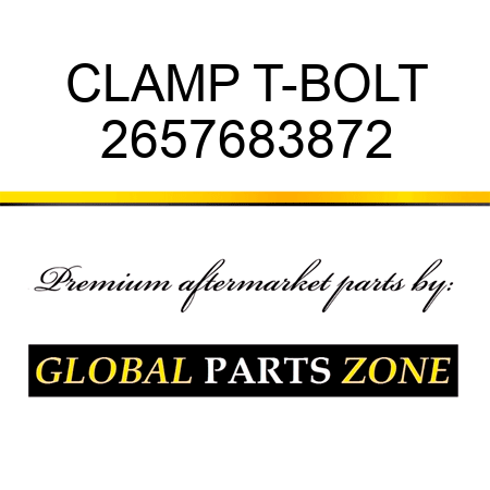 CLAMP, T-BOLT 2657683872