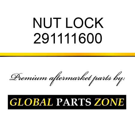 NUT, LOCK 291111600