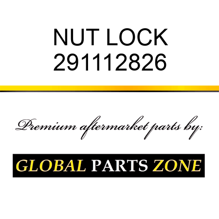 NUT, LOCK 291112826