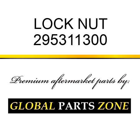 LOCK NUT 295311300