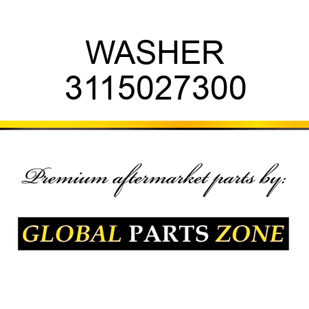 WASHER 3115027300