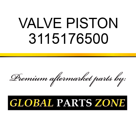 VALVE, PISTON 3115176500