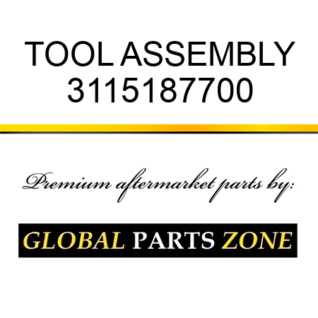 TOOL ASSEMBLY 3115187700