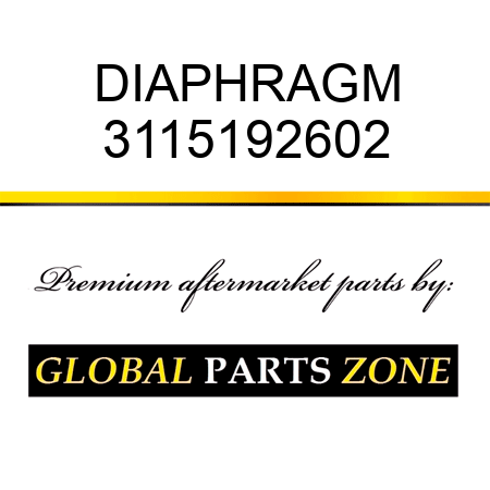 DIAPHRAGM 3115192602