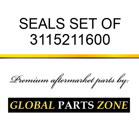 SEALS, SET OF 3115211600