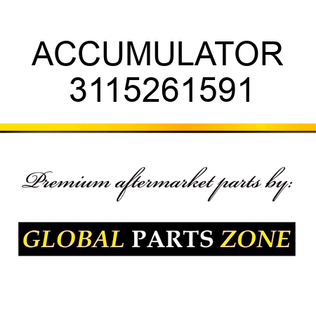 ACCUMULATOR 3115261591