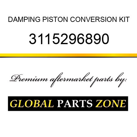DAMPING PISTON CONVERSION KIT 3115296890