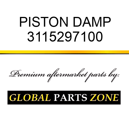 PISTON, DAMP 3115297100