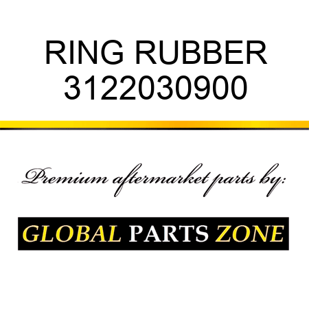 RING, RUBBER 3122030900