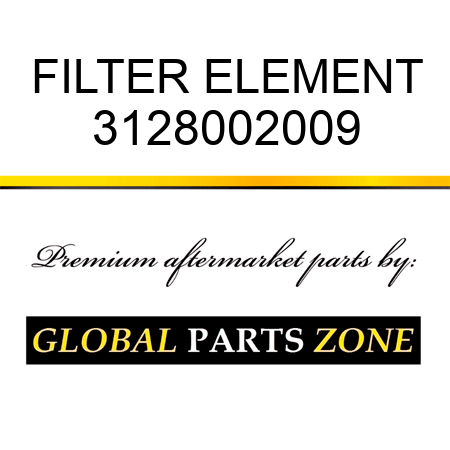 FILTER, ELEMENT 3128002009