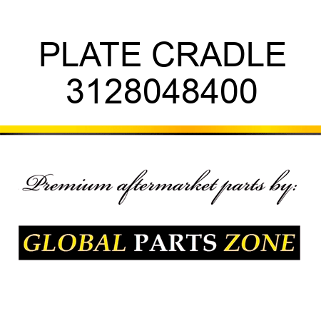 PLATE, CRADLE 3128048400