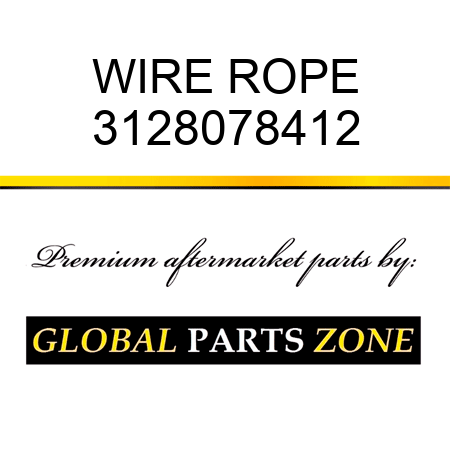 WIRE ROPE 3128078412