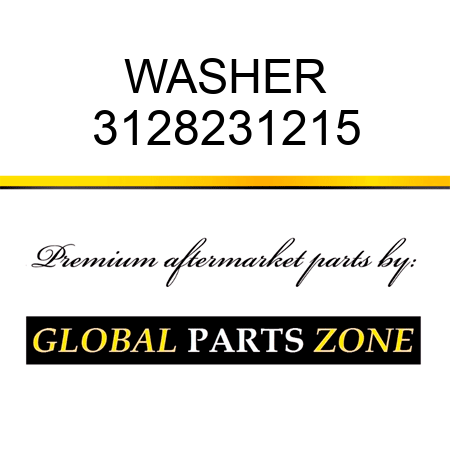 WASHER 3128231215