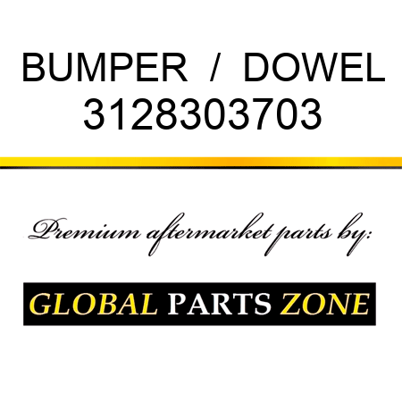 BUMPER  /  DOWEL 3128303703