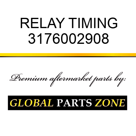 RELAY, TIMING 3176002908