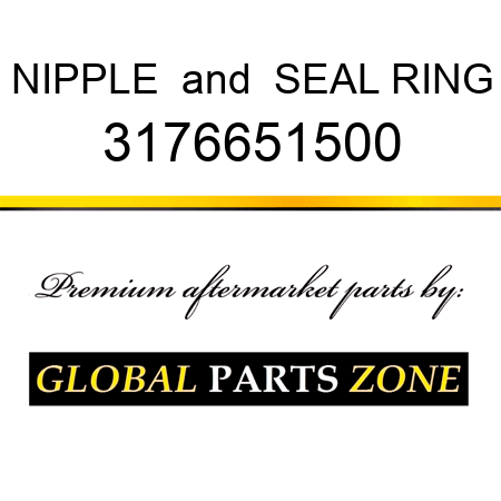 NIPPLE & SEAL RING 3176651500