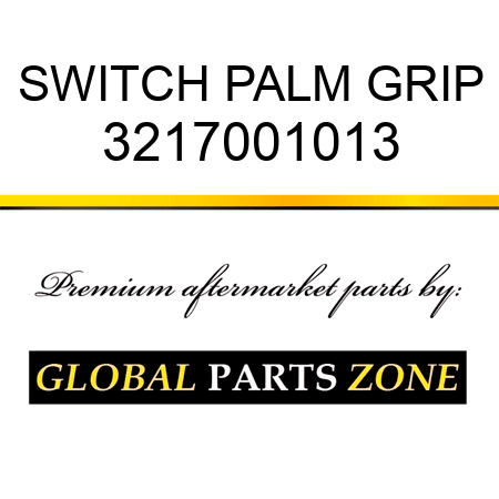 SWITCH, PALM GRIP 3217001013
