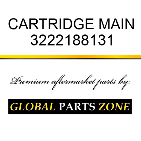 CARTRIDGE, MAIN 3222188131