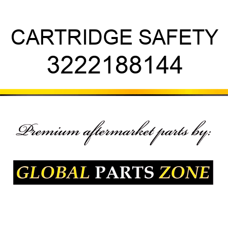 CARTRIDGE, SAFETY 3222188144