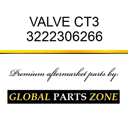 VALVE, CT3 3222306266