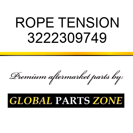 ROPE, TENSION 3222309749