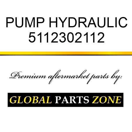 PUMP, HYDRAULIC 5112302112