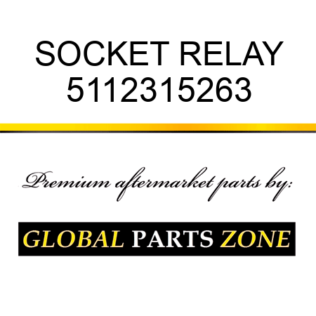 SOCKET, RELAY 5112315263