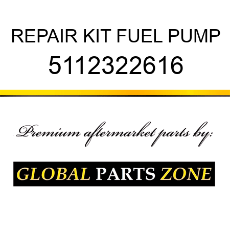 REPAIR KIT, FUEL PUMP 5112322616