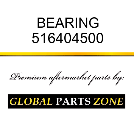 BEARING 516404500
