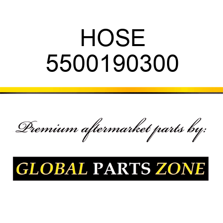 HOSE 5500190300