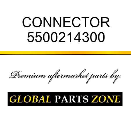 CONNECTOR 5500214300