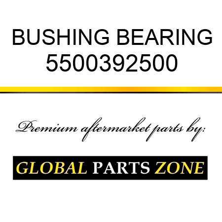 BUSHING, BEARING 5500392500