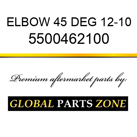 ELBOW, 45 DEG 12-10 5500462100