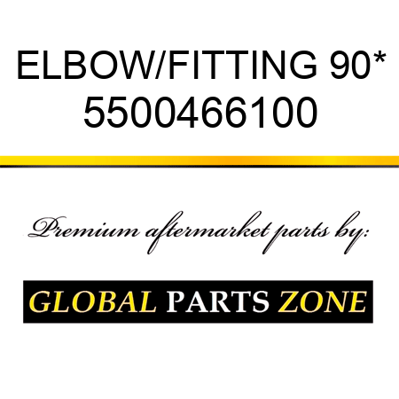 ELBOW/FITTING, 90* 5500466100