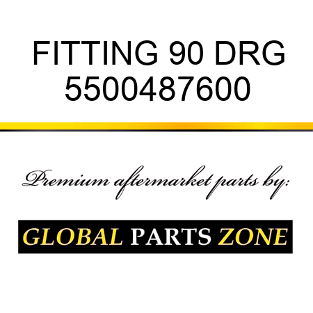 FITTING, 90 DRG 5500487600