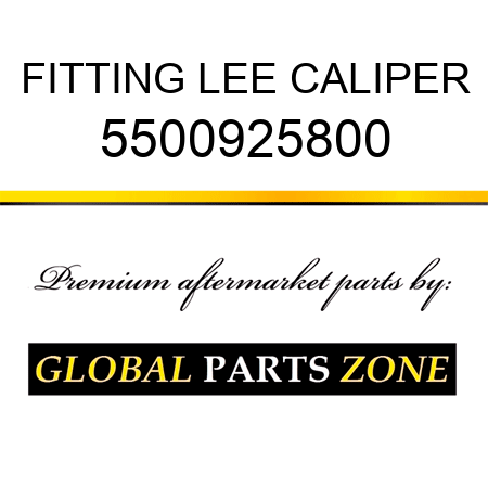 FITTING, LEE CALIPER 5500925800