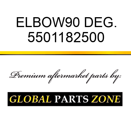 ELBOW,90 DEG. 5501182500